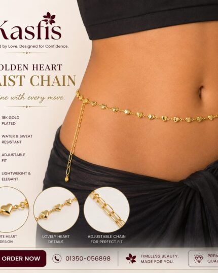 Kasfis Waist Chain – 18K Gold Plated